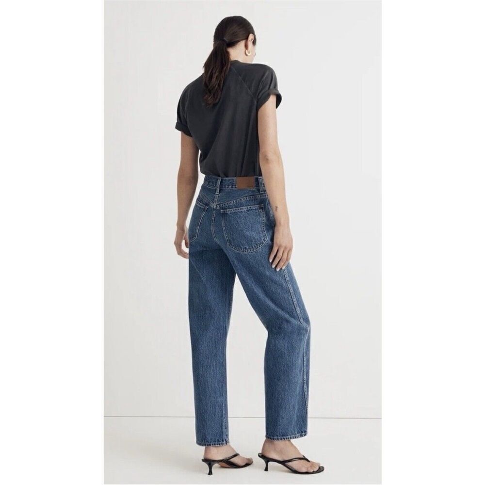 Madewell Baggy Straight Jeans Twisted Seam Edition Women's Size 27 - Picture 4 of 9